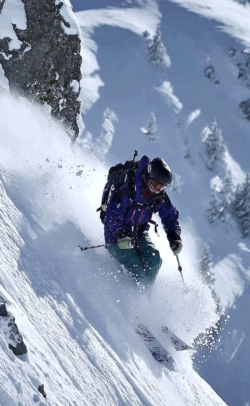 Freeride guide Bergführer Disentis
