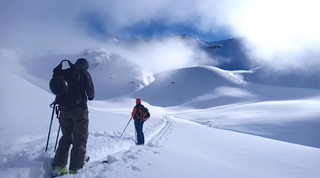 Geführte Skitour Bergführer Allgäu